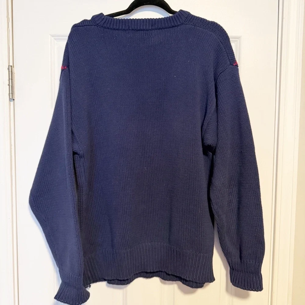 Eddie Bauer vintage Argyle style sweater.